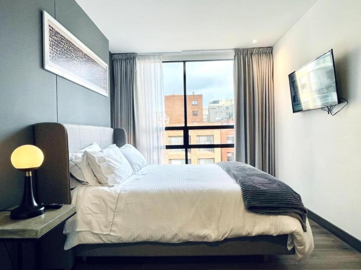 בוגוטה Lindo Apartamento Edificio Morph Chico Norte מראה חיצוני תמונה